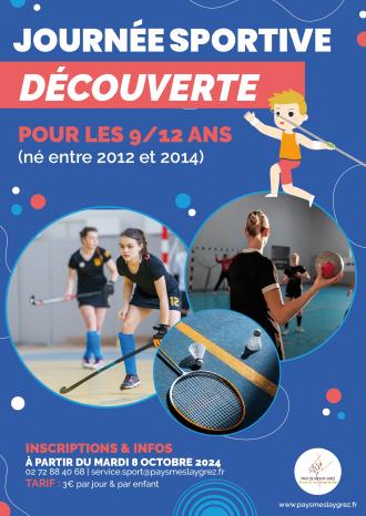 Journée découverte sportive pour les 9-12 ans !