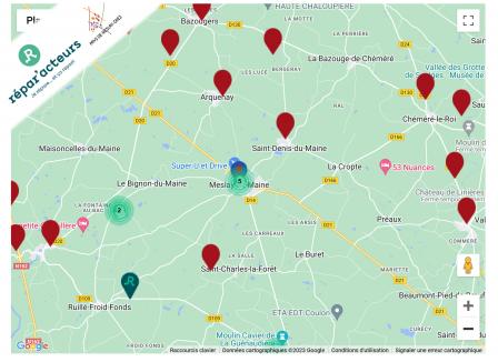 Répar\'acteurs carte